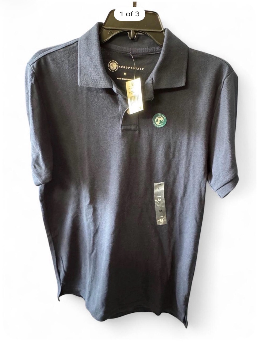 Aeropostale Navy Polo Shirt Sz Women’s Medium